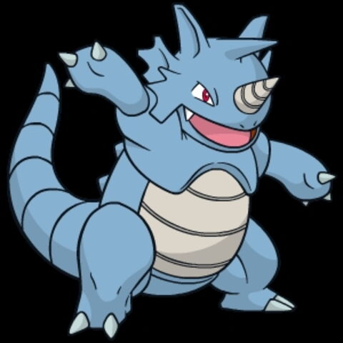 Rhinoféros est le tout premier Pokémon designé