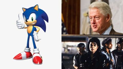 Sonic / Bill Clinton et Michael Jackson
