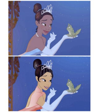 Tiana la Princesse (La Princesse et la Grenouille) imaginée sous des traits... Chinois !