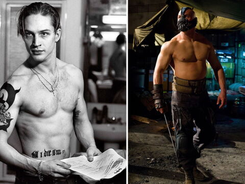 Tom Hardy, habitué aux rôles musclés, a "endommagé son corps de manière permanente pour Bane"