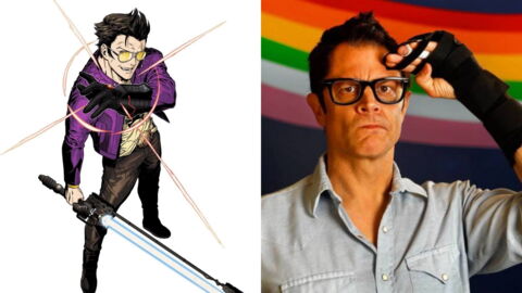 Travis Touchdown (No More Heroes) / Johnny Knoxville