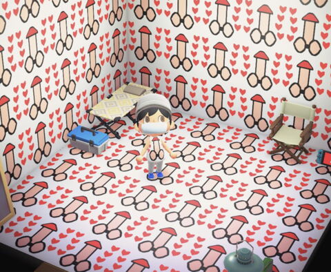 Un papier-peint haut en couleur