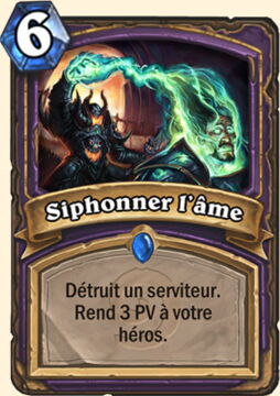 Hearthstone, Armageboum : le deck Démoniste Méc'thun pour monter légende - Siphonner l'âme