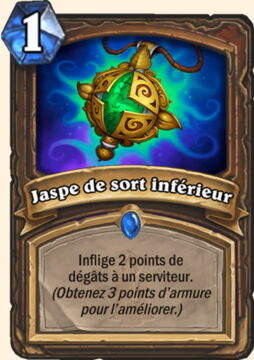 Hearthstone, Armageboum : le deck Druide Cire-Pilleur qui domine la méta actuelle - Jaspe de sort inférieur