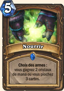 Hearthstone, Armageboum : le deck Druide Cire-Pilleur qui domine la méta actuelle - Nourrir