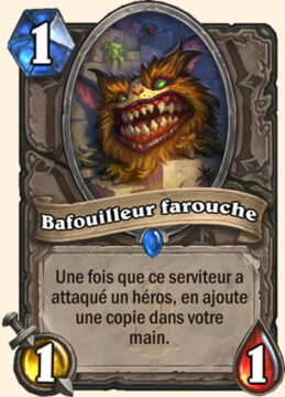 Nouvelle carte Hearthstone, Kobolds et Catacombes : Bafouilleur farouche
