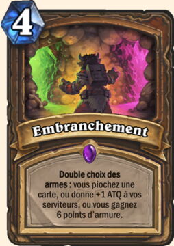 Nouvelle carte Hearthstone, Kobolds et Catacombes : Embranchement