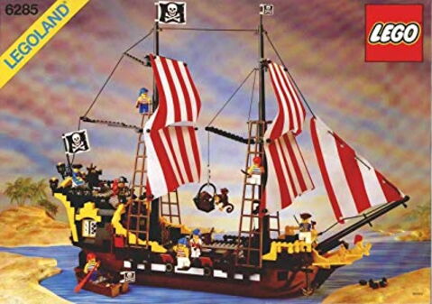 15. Premier bateau pirate Lego
