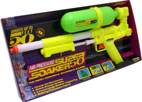 10. Pistolets à eau Super Soaker