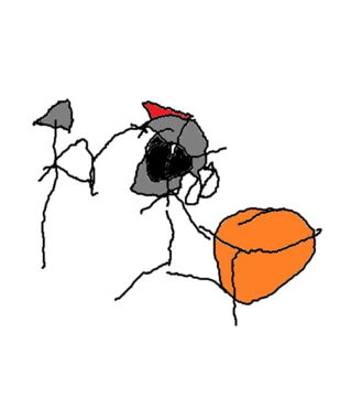 League of Legends : dessin de Panthéon les yeux fermés