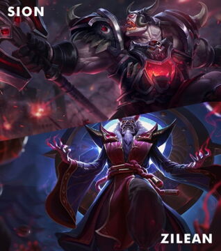 Sion et Zilean pour envoyer des minions explosifs sur les ennemis
