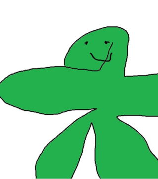 League of Legends : dessin de Zac les yeux fermés