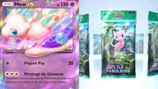 Pokémon Pocket : Mew EX et le booster "L'île Fabuleuse" débarquent en décembre
