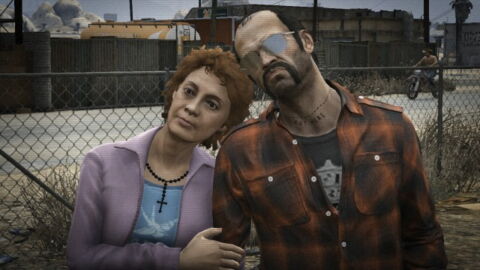 Trevor et Patricia Madrazo dans GTA 5