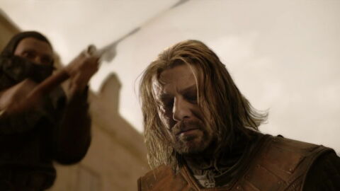 La mort de Ned Stark dans Game Of Thrones