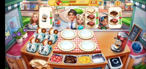 Le jeu Cooking City