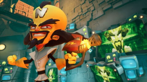 10ème : Dr Neo Cortex dans Crash Bandicoot