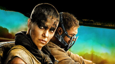 Tom Hardy et Charlize Theron dans Mad Max Fury Road