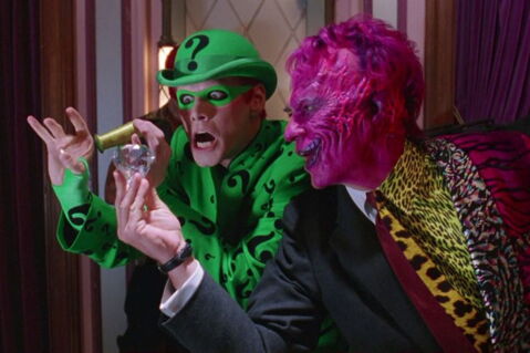 Jim Carrey et Tommy Lee Jones : Batman Forever