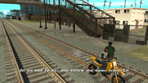 Le train dans GTA San Andreas