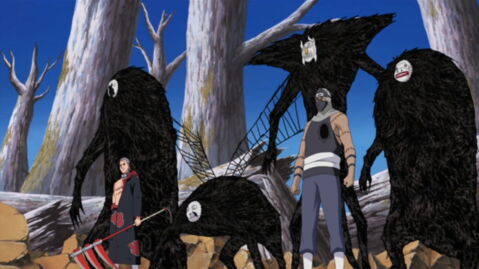 10. L'arc Hidan et Kakuzu