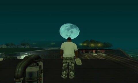 10. La taille de la Lune (GTA 3D)