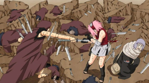 5. Sakura/Chiyo vs. Sasori