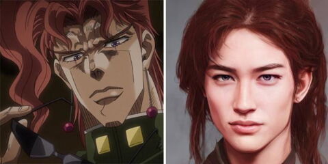 Noriaki Kakyoin de Jojo's Bizarre Adventure