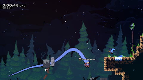 27 minutes et 9 secondes pour terminer Celeste