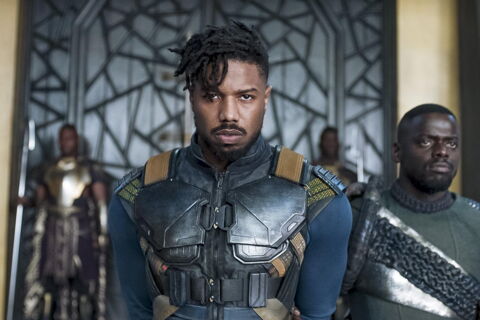 N°5 : Erik Killmonger (5.90%) - incarné par Michael B. Jordan