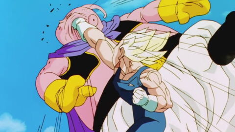 5. Majin Vegeta vs Majin Buu