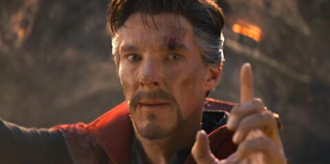 11. La scène culte de Dr. Strange improvisée par Benedict Cumberbatch