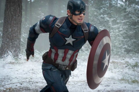 2. Chris Evans - Captain America
