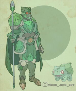 4. Bulbizarre en mode samouraï