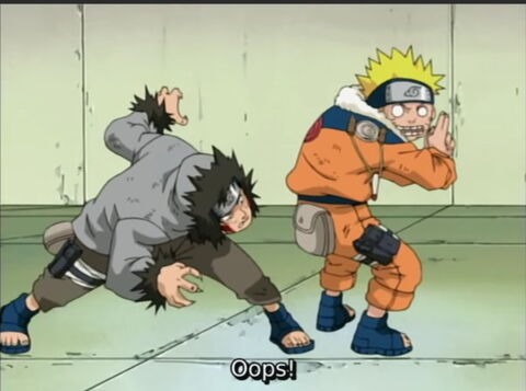 Naruto contre Kiba