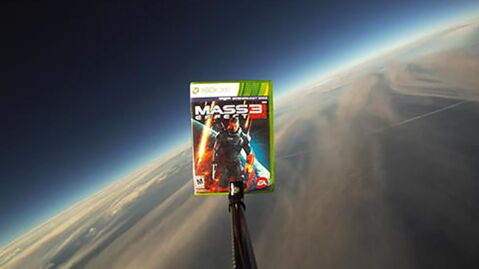 Mass Effect 3 : des copies du jeu envoyées dans l'espace et la communauté lancée à leur recherche