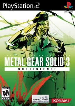 9. Metal Gear Solid 3 : Subsistence (PS2)