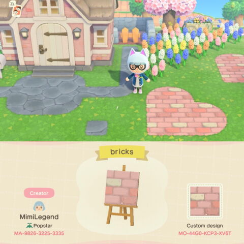 Numéro 4 : Brique rose