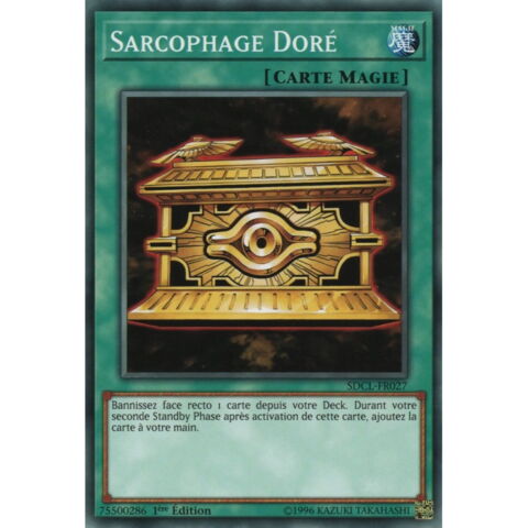 16. Sarcophage Doré (SJCS-EN005) - 9 600 dollars