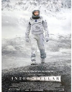 1ère place - Interstellar sorti en 2014