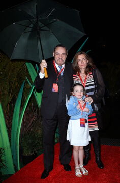 John Rhys-Davies et sa femme Lisa