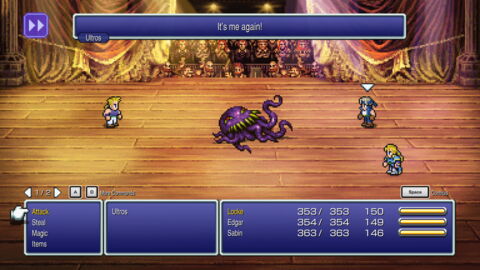 5. Final Fantasy VI : Pixel Remaster