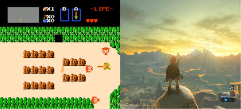 Avant/Après : The Legend Of Zelda