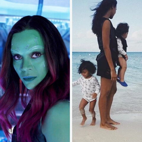 Le cœur de Gamora — ou plutôt Zoe Saldana — n’est pas à prendre !