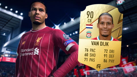 10. Virgil Van Dijk : 90