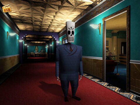 5. Grim Fandango - Développé par LucasArts