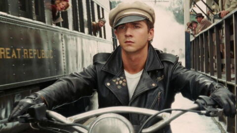 Shia Labeouf dans Indiana Jones et le Royaume du Crane de Cristal