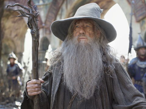 Ian McKellen dans le Hobbit