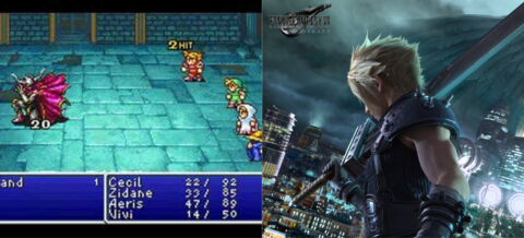 Avant/Après : Final Fantasy