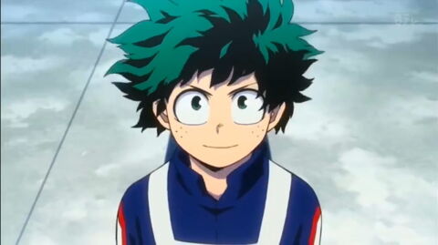 1er : Izuku Midoriya, meilleur perso de MHA